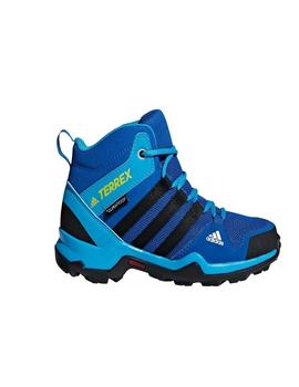 Bota Infantil Adidas Terrex AX2R Mid Azul