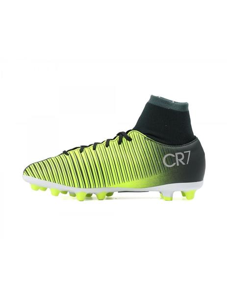 profundidad Contribuyente Tropical Bota Fútbol Nike Mercurial CR7 AG Pro Negro