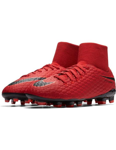 carpeta túnel robo Bota Fútbol Junior Nike Hypervenom Pheln Rojo