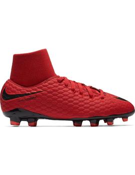 Bota Fútbol Junior  Nike Hypervenom Pheln Rojo