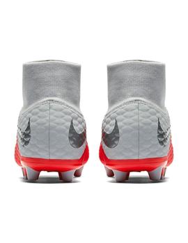 Bota Fútbol Junior Nike Hypervenom 3 Rojo