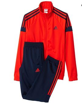 Chándal Junior Adidas YB TS Rojo