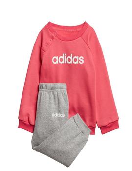 Chándal Infantil Adidas  Rosa