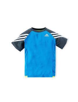 Camiseta Infantil Adidas Gym Azul