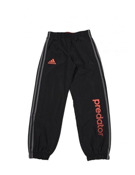 PANTALÓN DE CHANDAL ADIDAS CON PUÑO JUNIOR, NEGRO