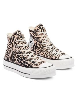 Zapatilla Mujer  Converse Lift  Hi Top  Beige