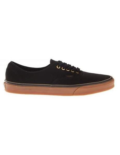 la carretera Abrazadera Maletín Zapatilla Vans Gum Authentic Negro