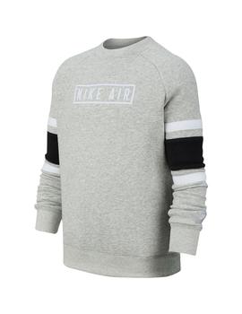 Sudadera Niño Nike Air Gris