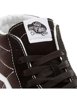 Zapatilla Vans Sk8 Mid Hombre Negro