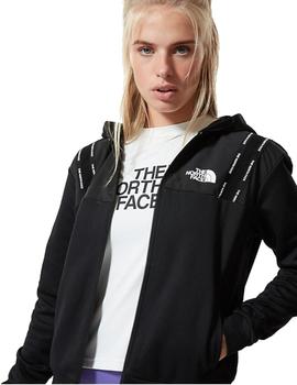 Chaqueta con CapuchaThe North face  Mountain Athetics Negro