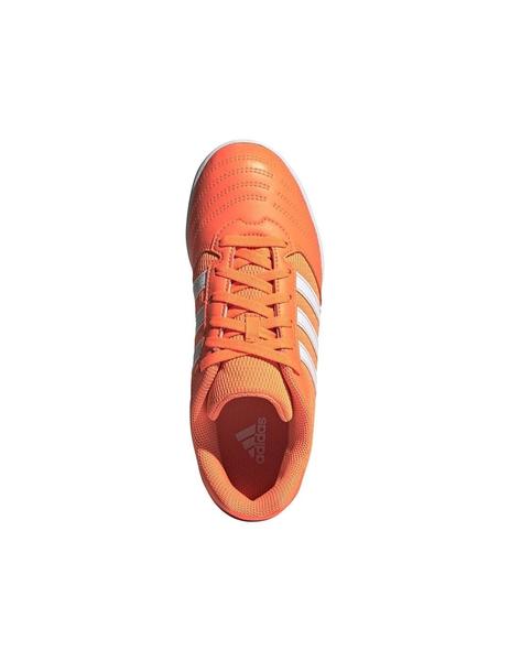 perro pintor Experto Zapatilla Fútbol Sala Adidas Supersala Naranja