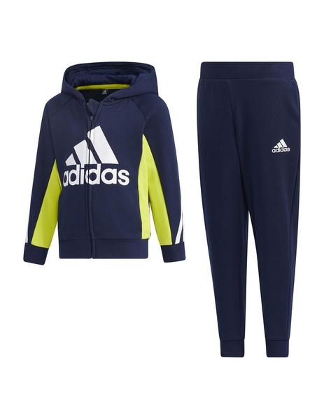 Prehistórico Caso Wardian Acrobacia Chandal Niño Adidas LK FT Azul