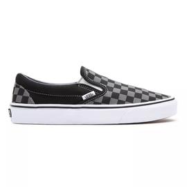 Zapatilla UNISEX Vans  CHECKERBOARD OLD SKOOL SLIP-ON Gris