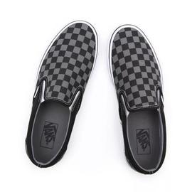 Zapatilla UNISEX Vans  CHECKERBOARD OLD SKOOL SLIP-ON Gris