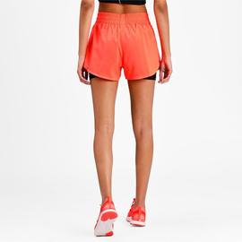 Short Running Mujer Puma 2 en 1 Favorite 8cm Naranja