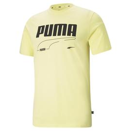 Camiseta Puma Rebel Amarillo