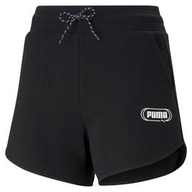 Pantalón Corto Mujer Puma Rebel 4'' Negro