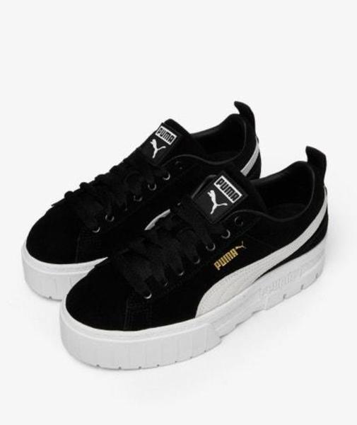 Zapatilla Mujer Puma Mayze LEATHER DUA LIPA Negro