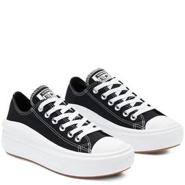 Canvas Color Chuck Taylor All Star Move Low Top Negro