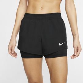 Pantalón Corto Running  Mujer Nike 10K 2-In1 NEGRO