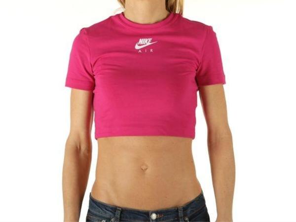 Camiseta de Manga Corta Nike Air Fucsia