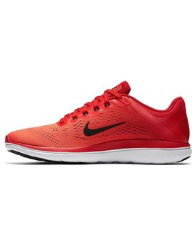 Zapatilla Running Nike Flex Rojo