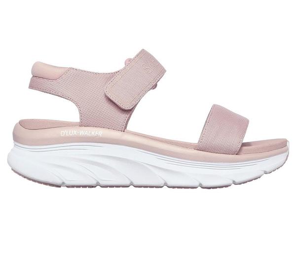 Sandalia Mujer Skechers D´LUX WALKER Rosa