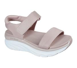 Sandalia Mujer Skechers Vegan D´LUX WALKER Rosa