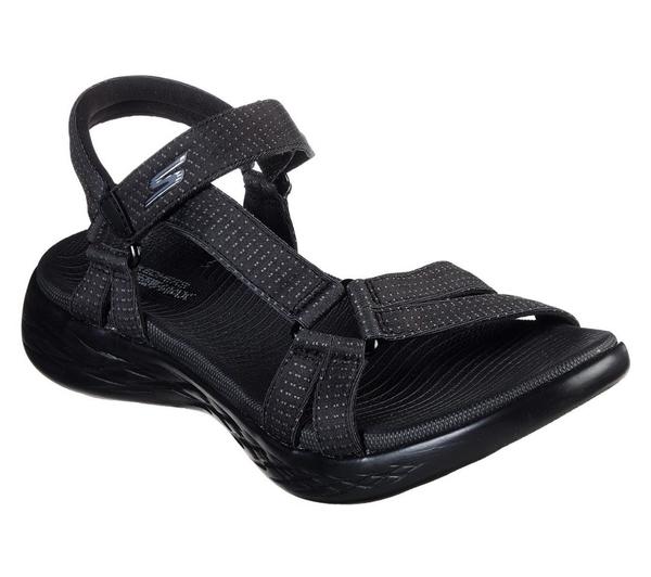 Sandalia Mujer Skechers ON THE GO Negro