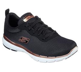 Zapatilla Mujer Skechers Flex Appeal  3.0 Negro