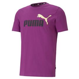 Camiseta Puma ESS ColLogo Morado