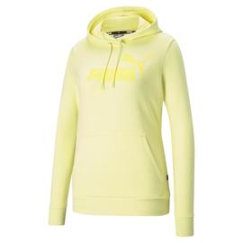 Sudadera Mujer Puma Ess Logo Amarillo