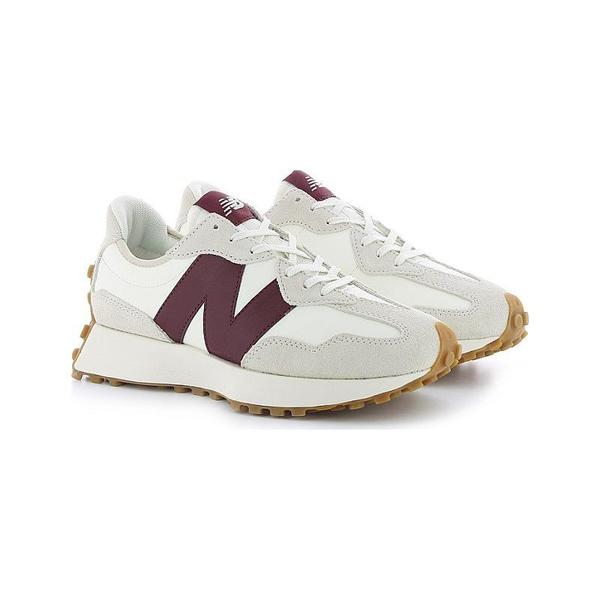 rodillo Won Cubo Zapatilla Mujer New Balance 327 Beige Granate