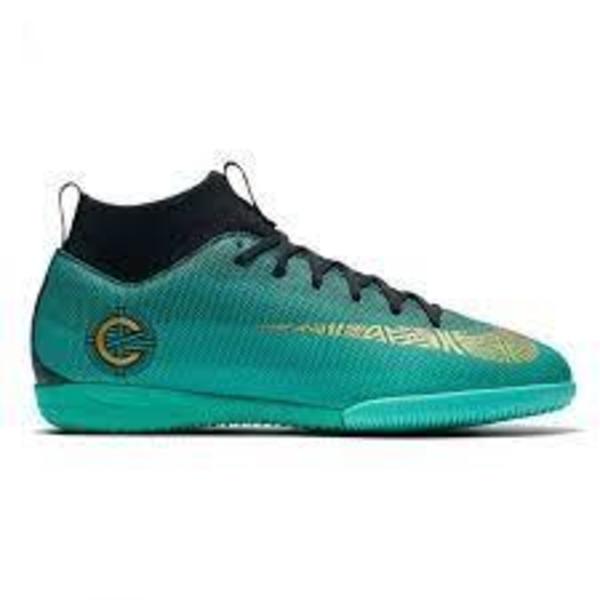 Zapatilla Junior Fútbol Nike Superfly 6 CR7 Verde