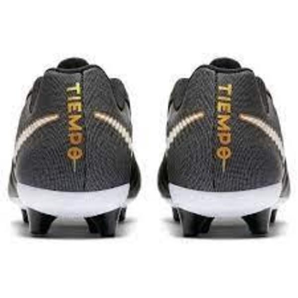 innovación Oficiales pistola Bota Fútbol Nike Tiempo Ligera IV AG Negro