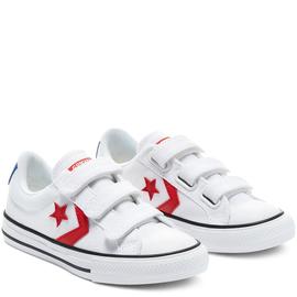 Varsity Canvas Easy-On Star Player Low Top Blanco