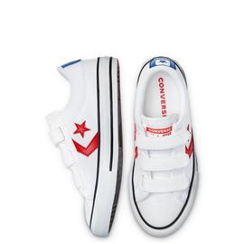 Varsity Canvas Easy-On Star Player Low Top Blanco