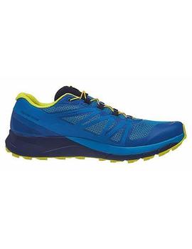 Zapatilla Trail  Salomon Sense Ride Azul