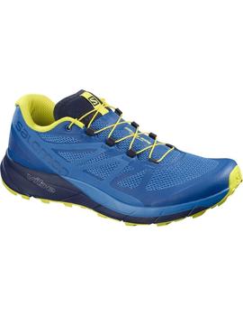 Zapatilla Trail  Salomon Sense Ride Azul