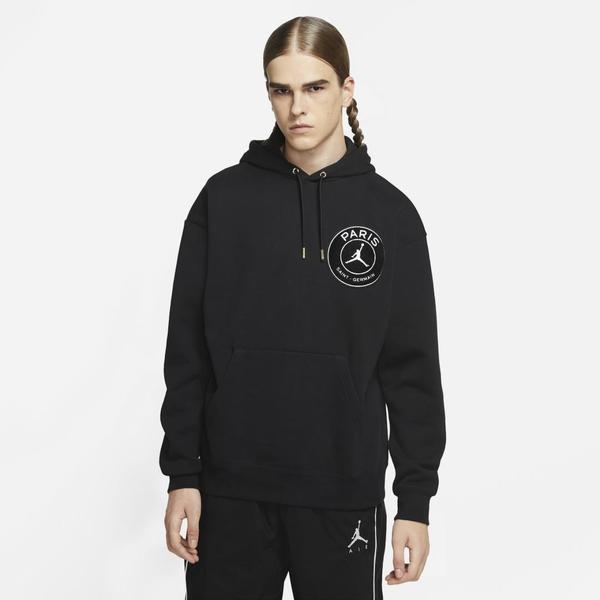 Sudadera negra psg jordan on sale