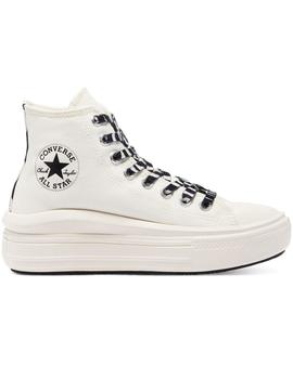 Zapatillas  Converse  Chuck Taylor All Star Mo Blanco Roto