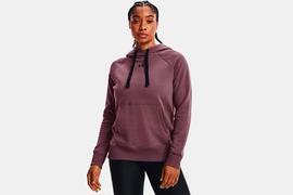 SUDADERA UNDER ARMOUR RIVAL FLEECE HB MORADA