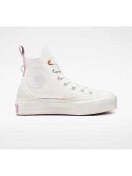 Zapatilla Mujer Converse All Star Hi Lift   Blanco