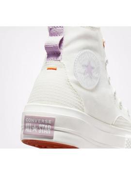 Zapatilla Mujer Converse All Star Hi Lift   Blanco