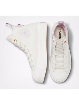 Zapatilla Mujer Converse All Star Hi Lift   Blanco