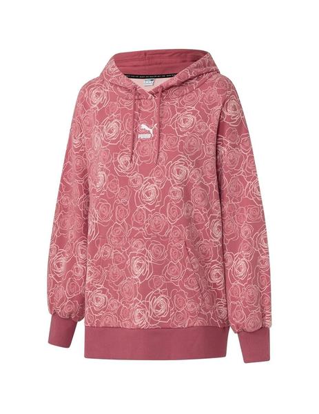 Sudadera Mujer Puma AOP Rosa