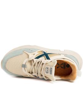 Zapatilla Mujer Munich Click 16 Beige