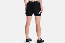 Short Mujer  UNDER ARMOUR PLAY UP 2-IN-1 NEGRO