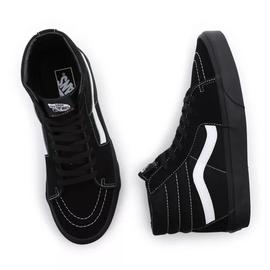 ZAPATILLAS VANS  DE ANTE Y LONA SK8-HI NEGRO