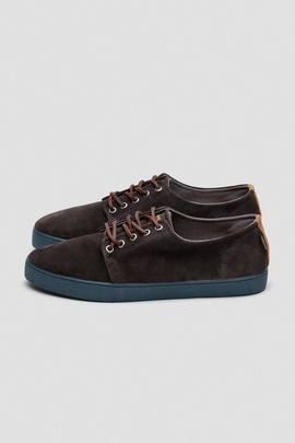 Zapatilla Pompeii Higby Charcoal Navy